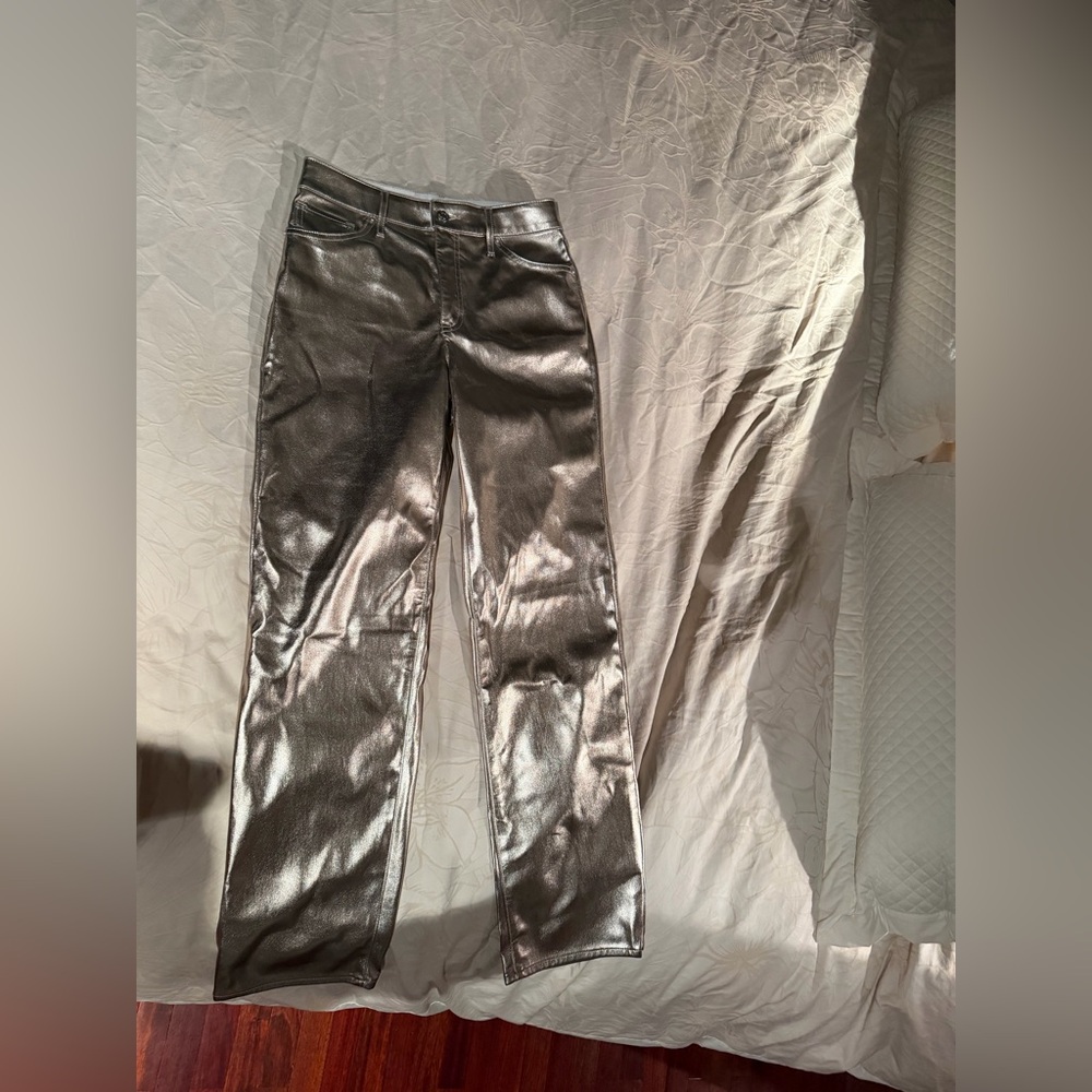 Metallic Gold Women's Express Pants size 4